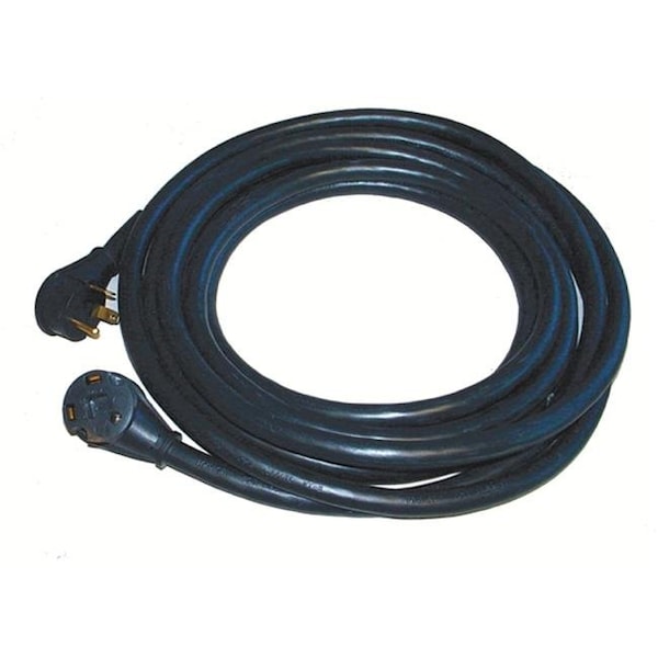 Technology Extension Cord, 1 Outlets, Black, PVC, 10 in T6D-30A10MFST - main